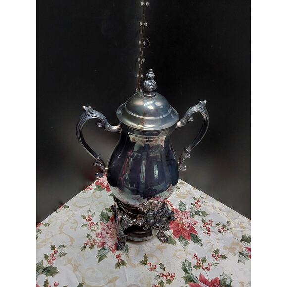 Samovar 3 quart Beverage Coffee Server by FB Rogers Vintage - Picture 2 of 4